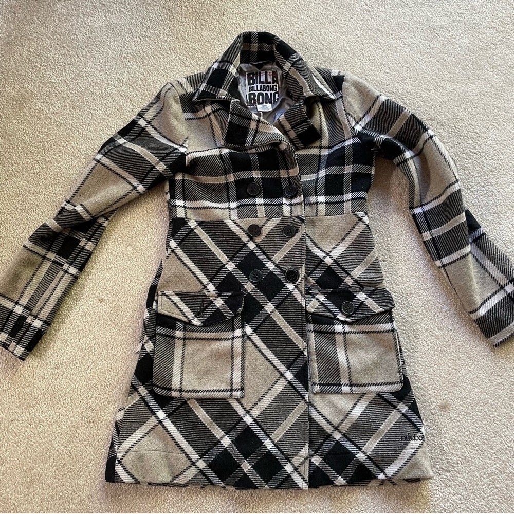 Plaid Billabong Jacket